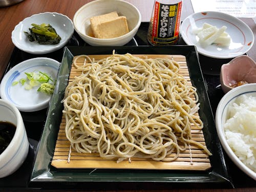 利賀地域特産品の「そば」