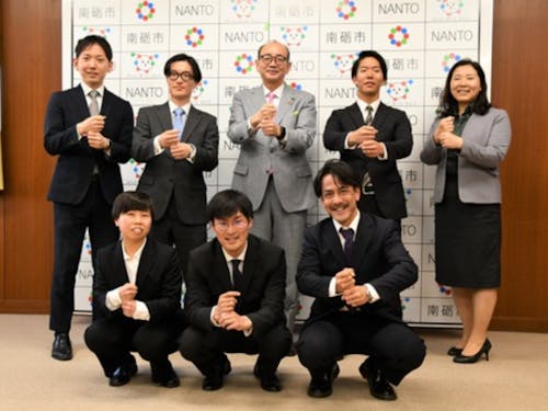 市内で活躍する協力隊員!