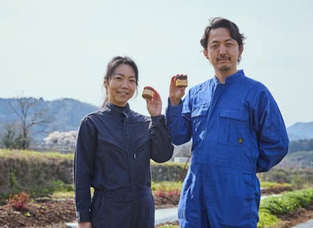 バリから移住した田中隊員。美郷町産の食材を使用したバリの調味料”みさとサンバル”を開発しました。