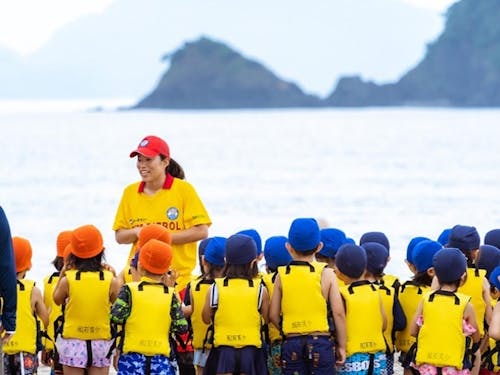 環境学習とライフセービング教室