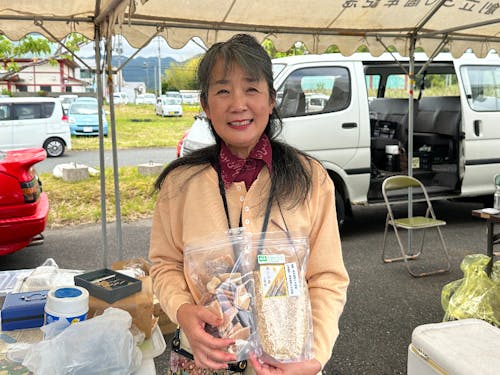 集落支援員の槙田さん。