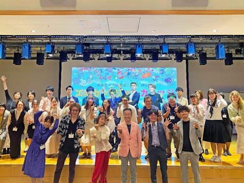 県内のエキセントリックな若者を育成する「エキセントリック・カレッジ」の様子です!