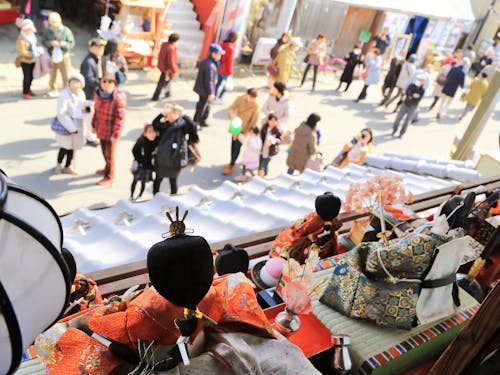 春には茨城のひな祭りブームの魁である「真壁のひなまつり」が開催されます