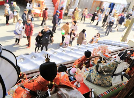 春には茨城のひな祭りブームの魁である「真壁のひなまつり」が開催されます