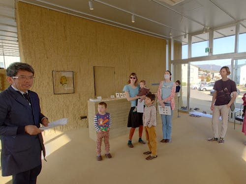 モニターツアーで土の壁ミュージアムに行った時の様子