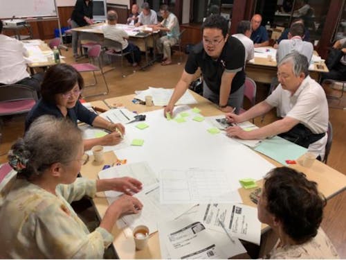 地域住民でアイディアを出して制度設計しました。