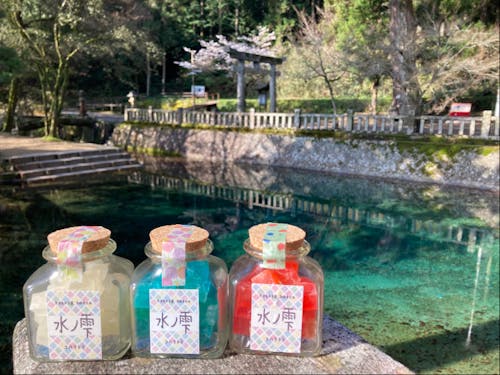 □美祢市弁天池の人気お土産・琥珀糖をプレゼント