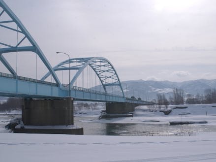 冬の深川橋