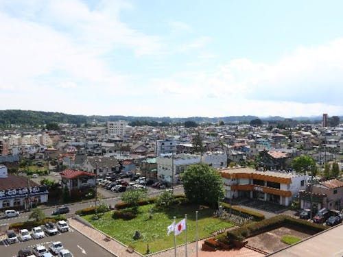一関市街地の風景