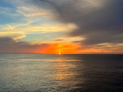 ふらっと夕日を眺めに