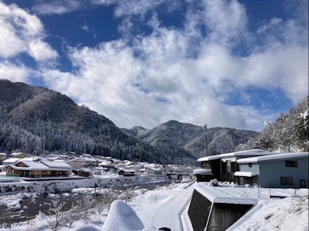 冬の養父市(積雪)