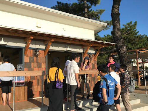 父母ケ浜ポートで地域事業の勉強会