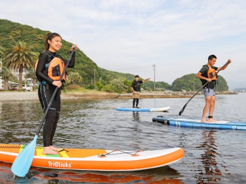 青海島SUPボード/シーカヤック体験