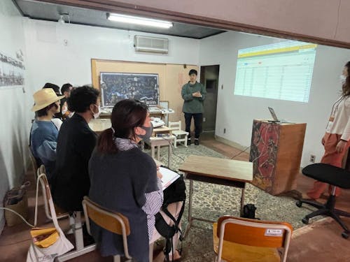 月1回の起業型ミーティング。ブレストや壁打ちをしています。