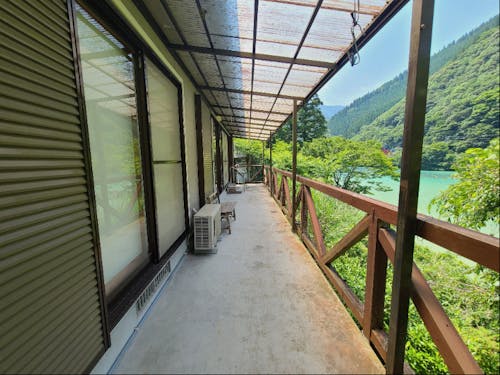 広々としたテラス