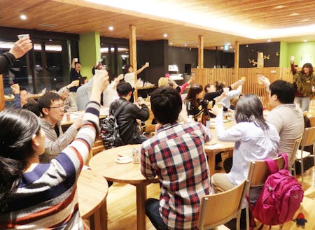 毎月行われる町民交流会「タノシモカフェ」は移住検討中でも参加できる