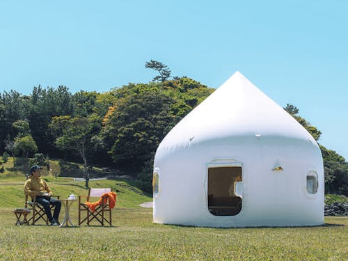 インスタントハウスなど実用化進んでいるものもあります