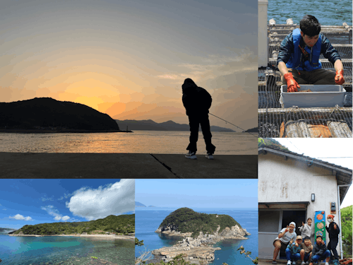 島ならではの自然と体験を自分なりに楽しんで