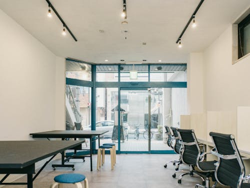 商店街にあるシェアオフィスでワークショップ