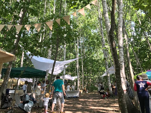 毎年、町民有志の集まりでつくり上げるイベント『森ジャム』