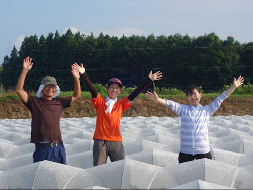 つがる市でけやぐばのったんこ作ねが?待ってらはんで~! ※けやぐ…友達・知り合い、のったんこ…たくさん