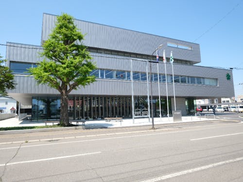 役場にもご案内いたします(芽室町)