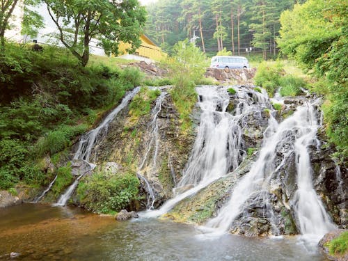 温泉近くにある自然環境