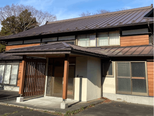 元村長が住んでいた和村邸も空き家の一つ