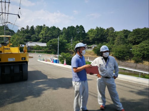 発注者として計画、設計、施工、維持管理がお仕事です