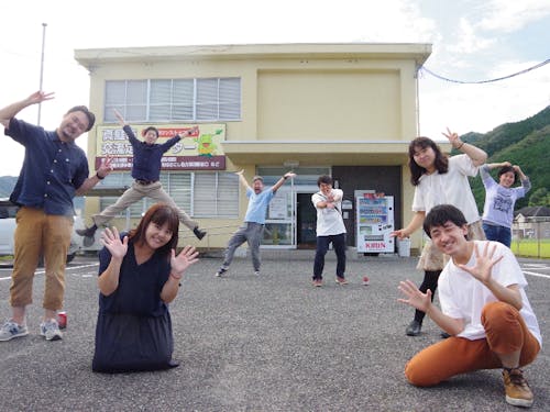 特徴②活動拠点として「真庭市交流定住センター」があり、隊員同士や行政職員、交流定住センタースタッフとの交流が盛ん