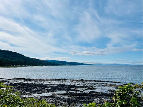 熊石の海岸から望む景色は毎日少し違う表情を見せます...