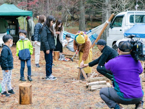 2022年12月に開催した「ある日、森の中」イベント風景