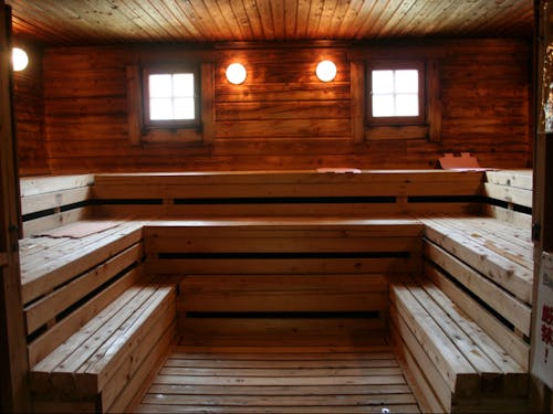 かじかの湯の湿式サウナ