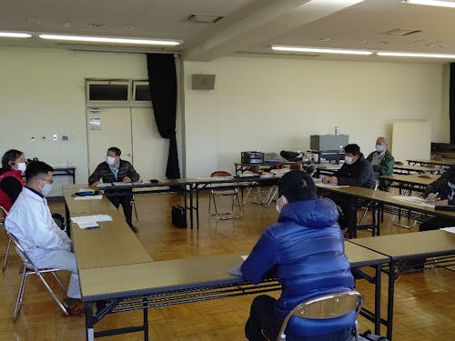 フォレストワーカーとの意見交換会の様子