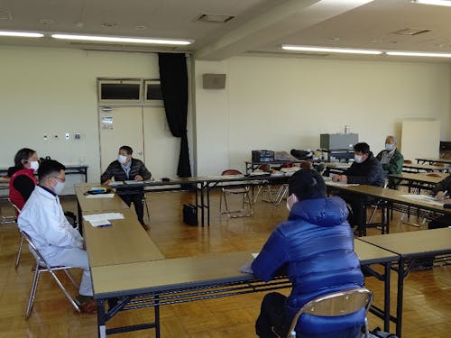 フォレストワーカーとの意見交換会の様子