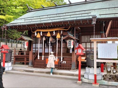 ゴール地点の伊香保神社