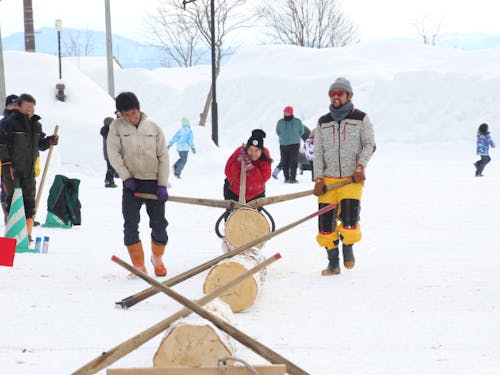 きこり祭りは中川町の冬の大イベント