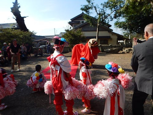 春野地域　諸木八幡宮神社秋の大祭（市指定無形民俗文化財）