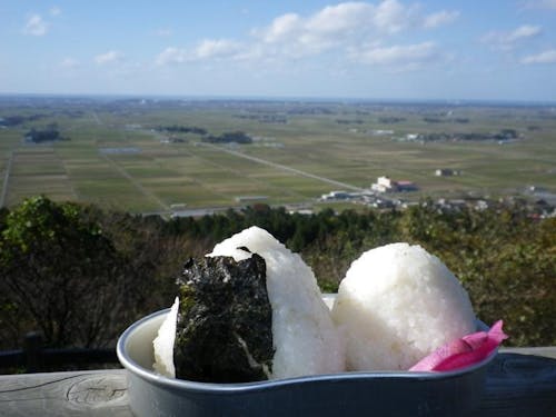 庄内平野とおにぎり