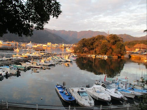 天満浦の朝焼け