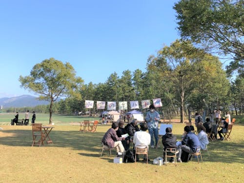 協力隊定例会は町内のいろんな場所で行っています♪