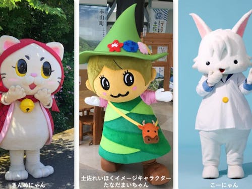 ゆるキャラもくるよ!