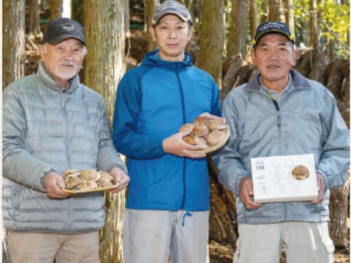 横林原木椎茸生産組合の仲間