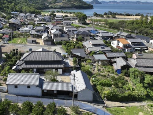下笠居の風景（街中の風景）