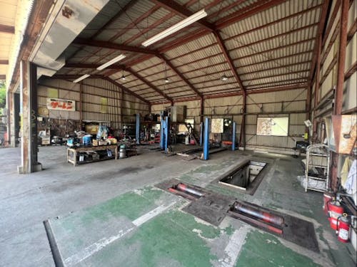 広々とした工場