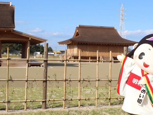 会場となる平安の社。当日は数千人規模の来場者を予定しています。