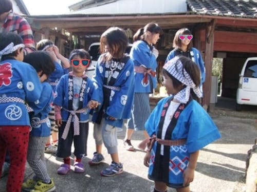 子どもも楽しみにしている秋祭り！