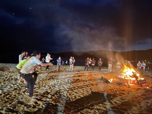 先輩移住者や地域で活動する高校生、大学生と地域活性を共に考える場もあります