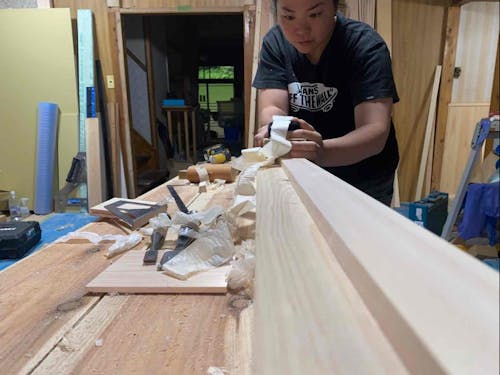 木工作家が創る家づくり 野口隊員