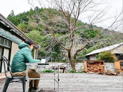 人口800人の下北山村にてリモートワーク